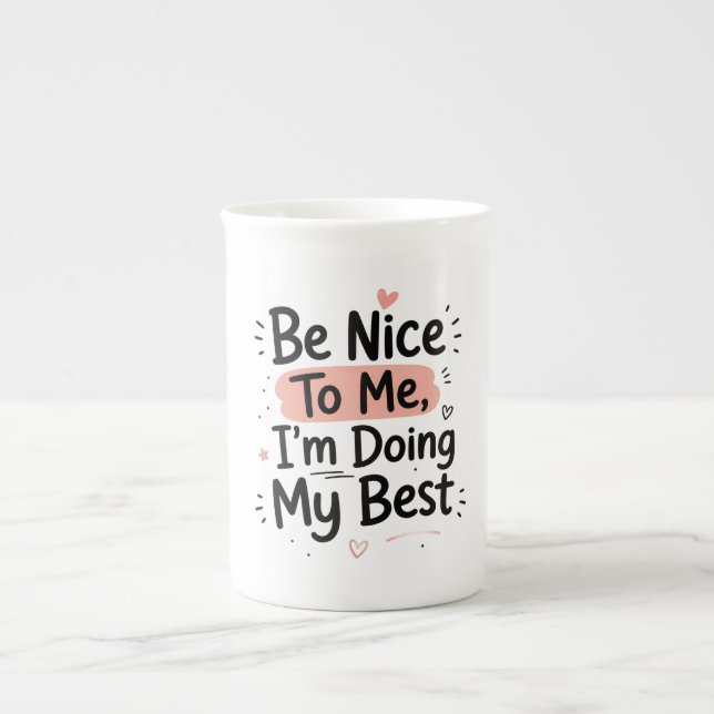 De Porcelana Caneca Especial (Frente)