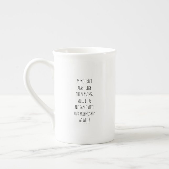 De Porcelana Caneca Especial Deriva à Parte (Esquerda)