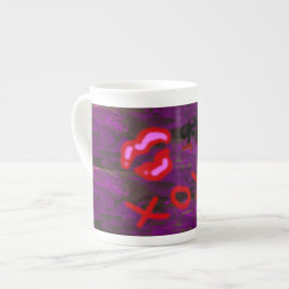 De Porcelana Caneca Flertar