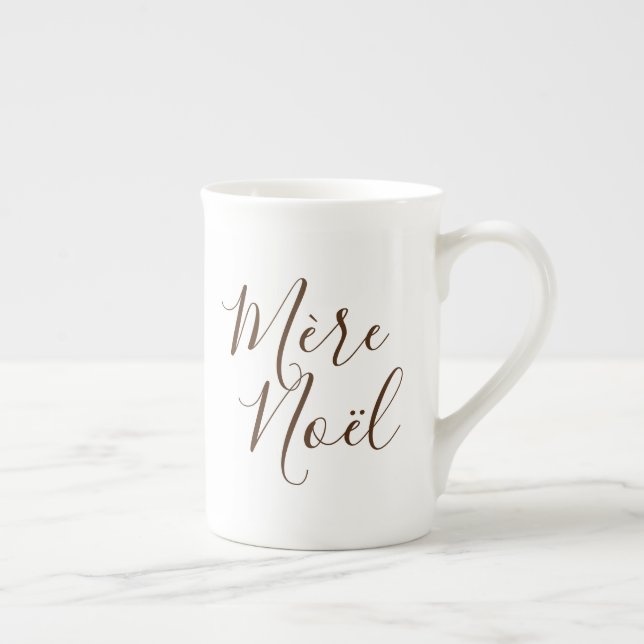 De Porcelana Caneca francesa da Sra. Claus (Mère Noël) (Direita)