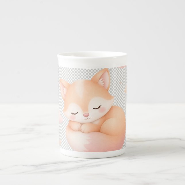 De Porcelana Caneca Leite  (Frente)
