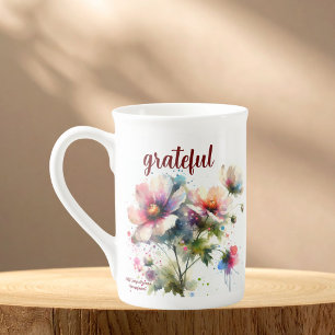 De Porcelana Caneca Moderna Especializada Floral Grata