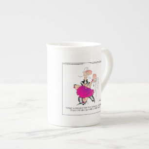 De Porcelana Caneca TODA A NOITE DANÇADA daqui até abril