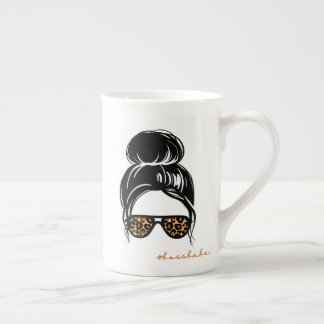 De Porcelana Chefe Babe, caneca "A beleza é o meu negócio"