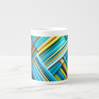 De Porcelana Design abstrato na caneca