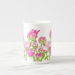 De Porcelana Esperança em uma caneca chinesa óssea