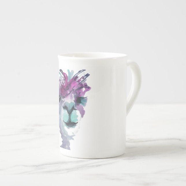 De Porcelana Jose a caneca da alpaca (Frente Esquerda)