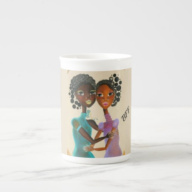De Porcelana Melhor amigo para a caneca da vida (Frente)