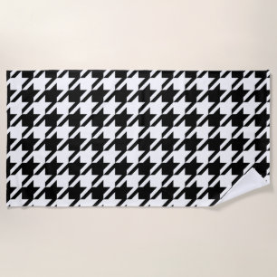 De Praia Toalha Houndstooth Classic Pattern Beach