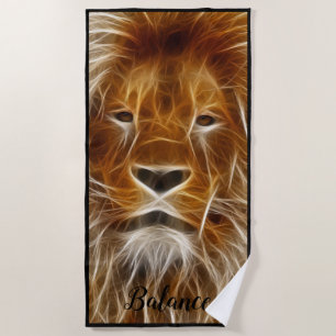 De Praia Toalha Lion Beach