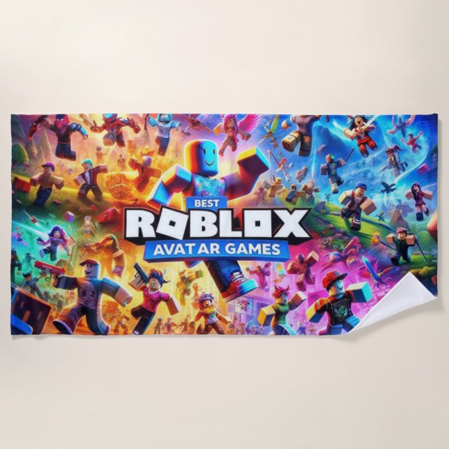 DE PRAIA TOALHA ROBLOX (Frente)