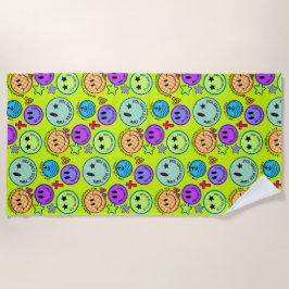 De Praia Venha Ao Porto Sorrir Toalha