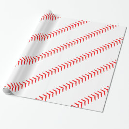 De Presente Beball Seams Stitches do Baseball Party - Papel pr