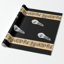 Edgar Allan Poe Ambigram Envolvendo Papel