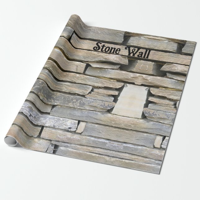 De Presente Esfregando Papel Pedra Muro Divertido (Desenrolado)