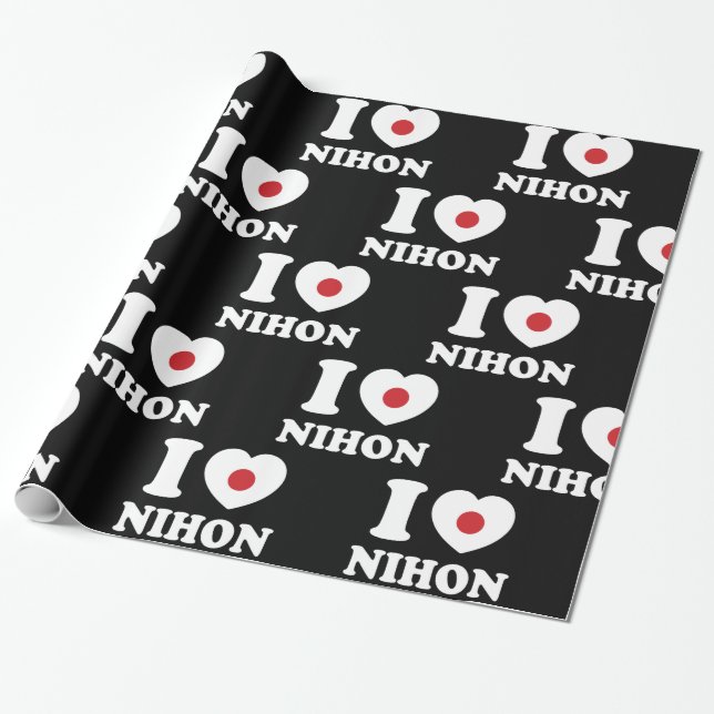 DE PRESENTE EU CORAJO [AMOR] NIHON WRAPPER PAPEL (Desenrolado)