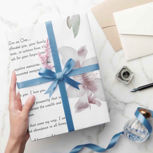 De Presente "Ho'oponopono Orador Molhando Papel (Presentear)