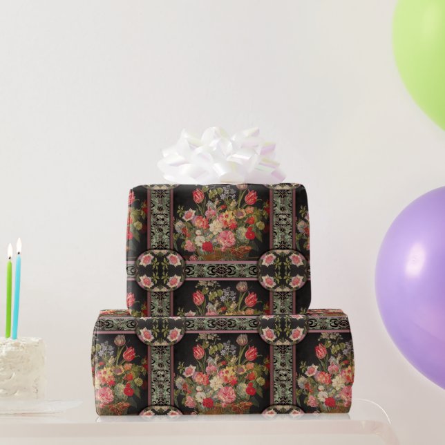 De Presente Jaquebloom Floral 22 Papel Elegante (Presentes para festas)