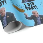 DE PRESENTE JOE BIDEN POOP CHRISTMAS WRAPPER PAPEL<br><div class="desc">JOE BIDEN EU FIZ O PAPEL DE ENVOLVIMENTO DE POOP</div>