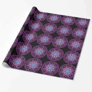 De Presente Kaleidoscope Mandala Art Wrapt Papel 5