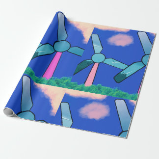 De Presente Kawaii Windmill Dreams embrulhando papel