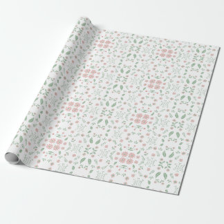 De Presente Leafy Elegance: Papel embrulhado por ZazzleWrapMag