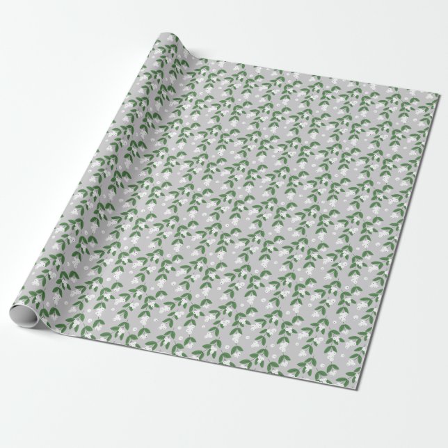 De Presente Leafy Elegance: Papel embrulhado por ZazzleWrapMag (Desenrolado)