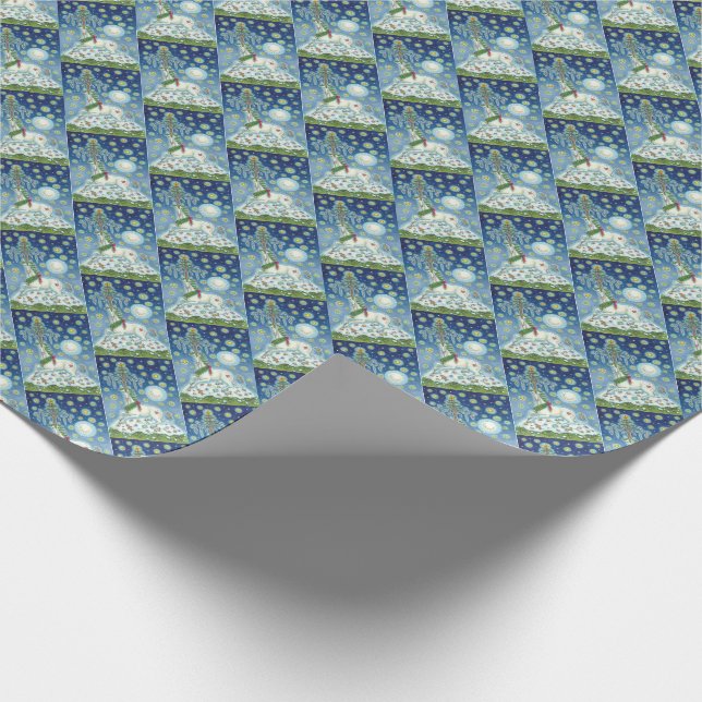 DE PRESENTE MAGIC CHRISTMAS UNICORN HOLIDAY WRAPPING PAPEL (Ponta)