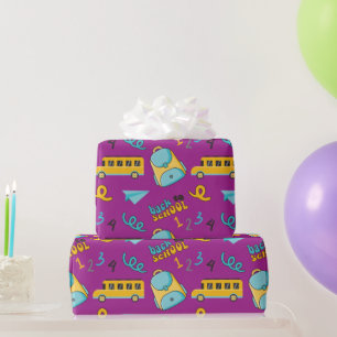 De Presente Mochila escolar Sem costura Papel Joy