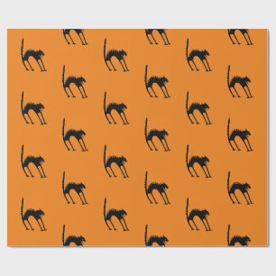 De Presente Molhando papel preto, com uma LARANJA