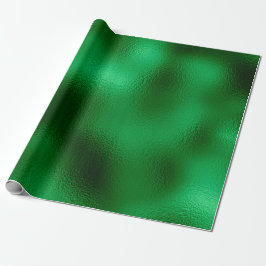 De Presente Papel Alumínio Verde