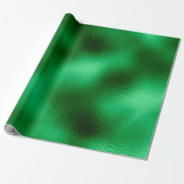 De Presente Papel Alumínio Verde