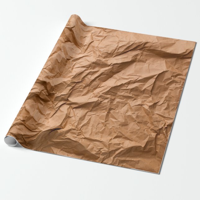 De Presente papel amassado como fundo abstrato, deco gráfico (Desenrolado)