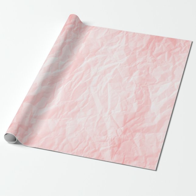 De Presente Papel amassado rosa pastel Natal Feriado (Desenrolado)
