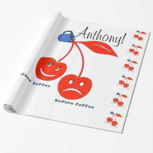 De Presente Papel Brilhante, Antes Do Café Cherrie