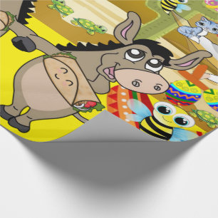 De Presente Papel Brilhante, Homem Mexicano Donkey Bee
