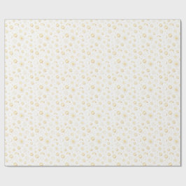 De Presente Papel Celestial Dourado