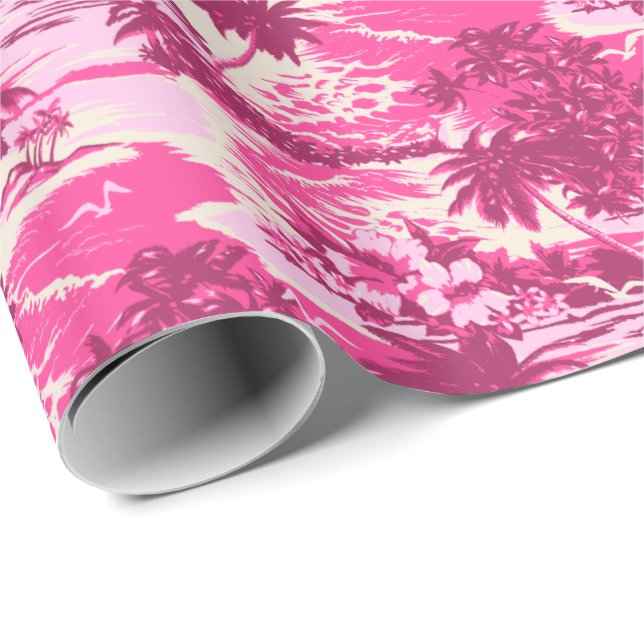 De Presente Papel cênico Napili Bay Havaiano (Ponta do rolo)