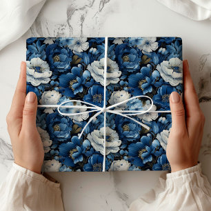 De Presente Papel Decorativo Moderno para Embrulho Floral Marf