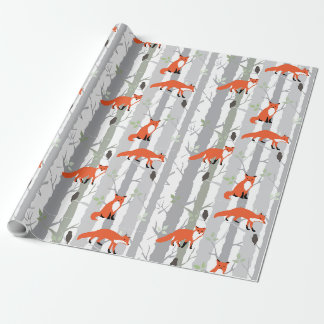 De Presente Papel do Fox Wrappin
