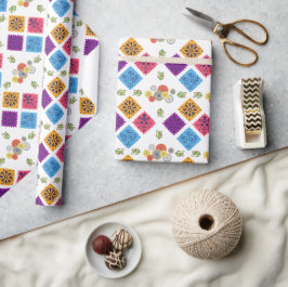 De Presente Papel Festivo Mexicano Ventilador Cactus