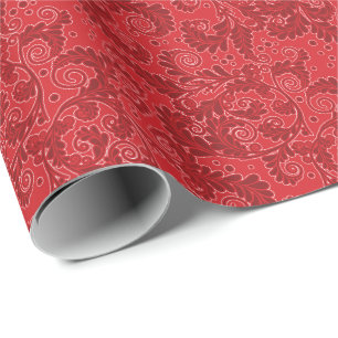 De Presente Papel Floral Elegante