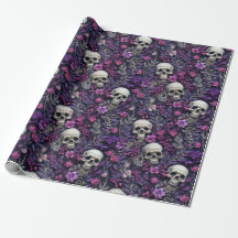 Papel Floral Gothic Halloween