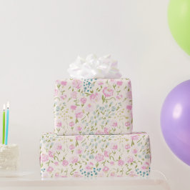 De Presente Papel Floral Heaven Wrapsheet
