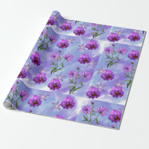 De Presente Papel Floral - Padrões Flores Bonitos