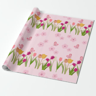 De Presente Papel Floral - Padrões Flores Bonitos