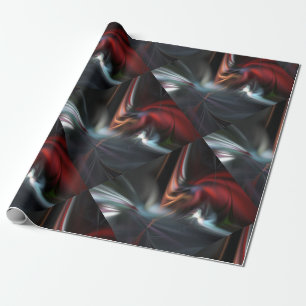 De Presente Papel Fractal Elegante Smokey