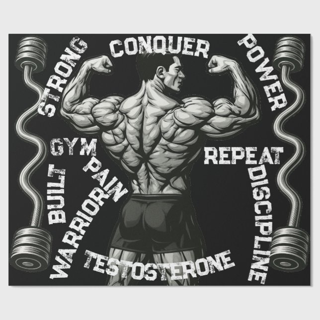 De Presente Papel Gim Warrior Black Gift (Aberto)