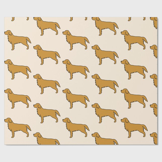 De Presente Papel Higiênico do Golden Retriever  (Aberto)