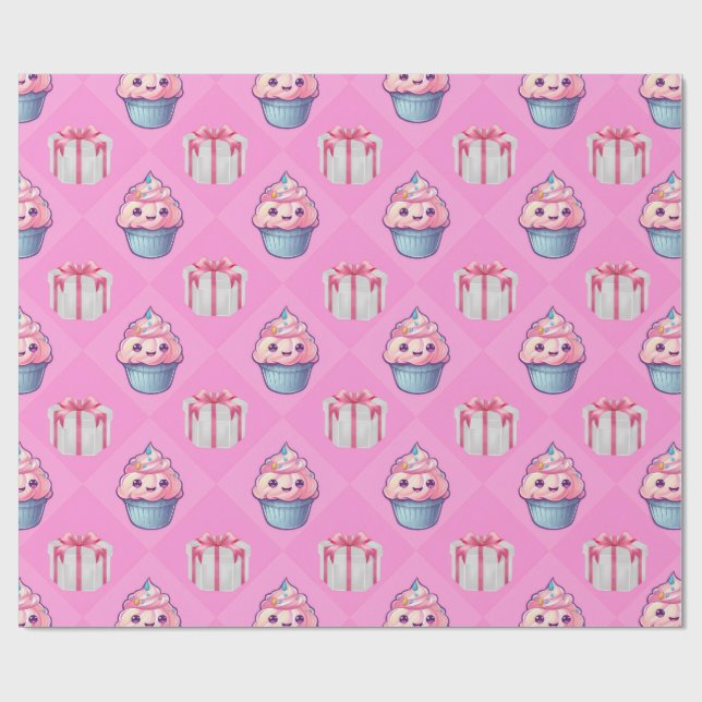 De Presente Papel Kawai regalo  (Aberto)